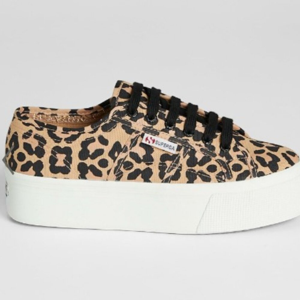 A4H Platform Leopard Superga Sneakers